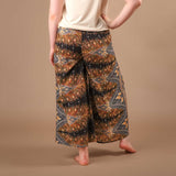 Palazzo Hose Marlenehose Feather schwarz