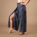 Palazzo Hose Marlenehose Indian Summer schwarz