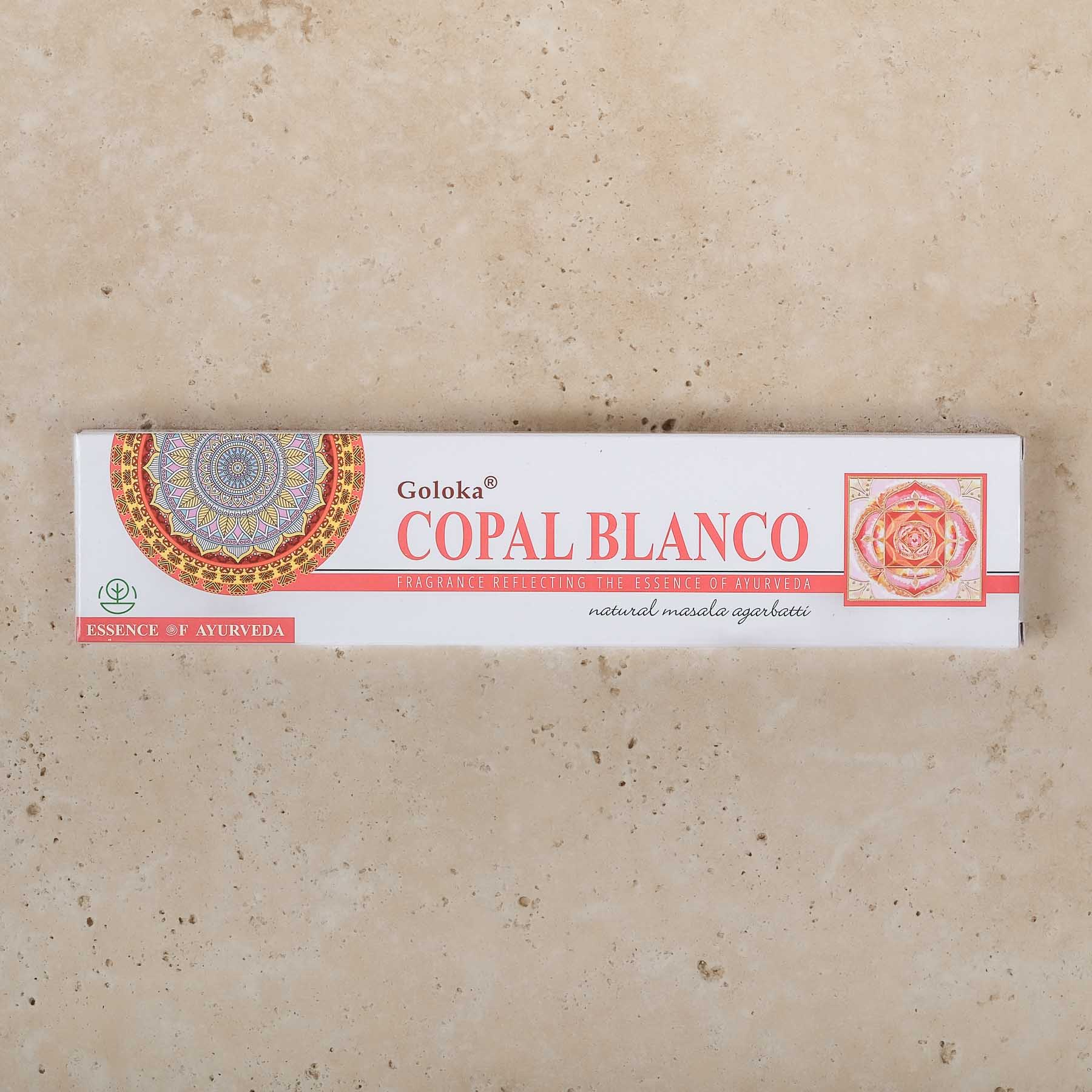 Räucherstäbchen Copal Blanco Goloka