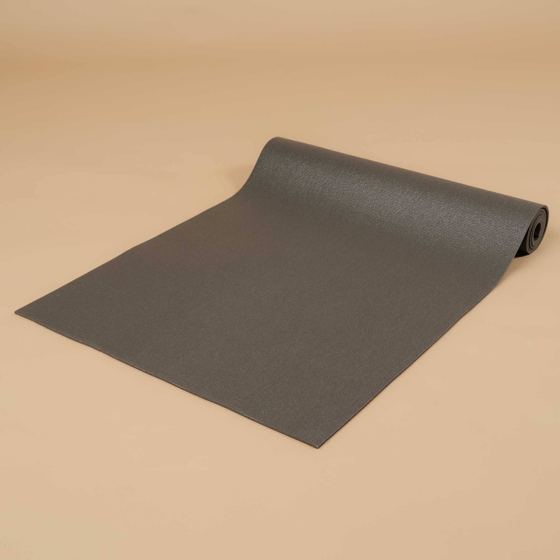 Studio Yogamatte PVC anthrazit
