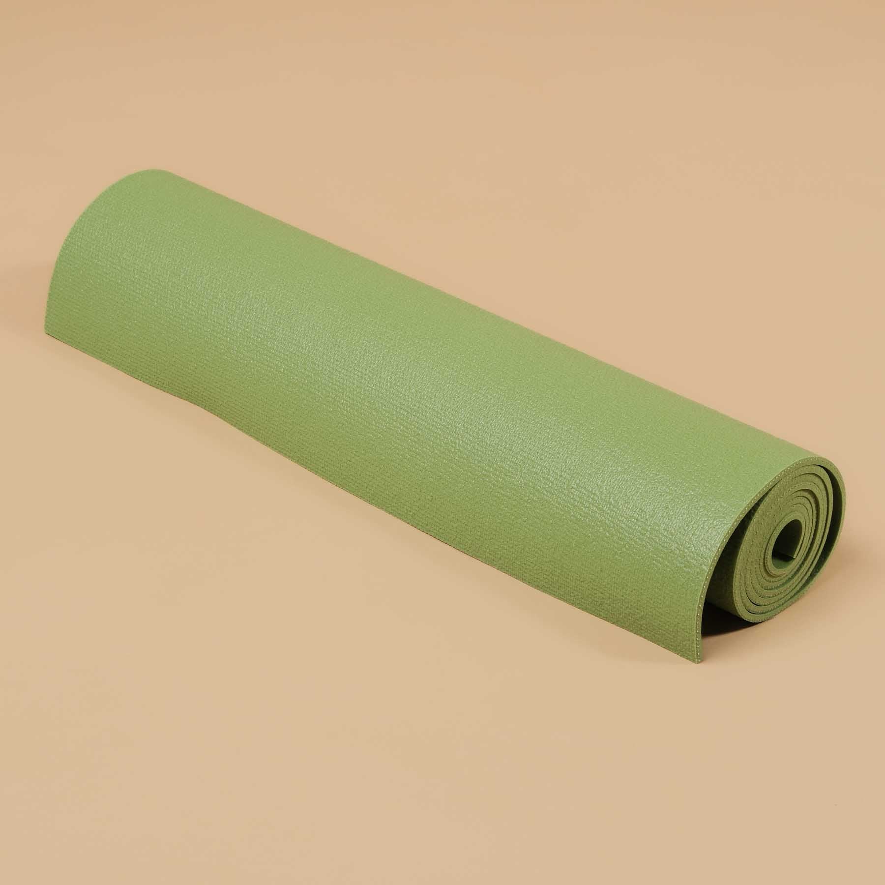 Studio Yogamatte PVC gruen