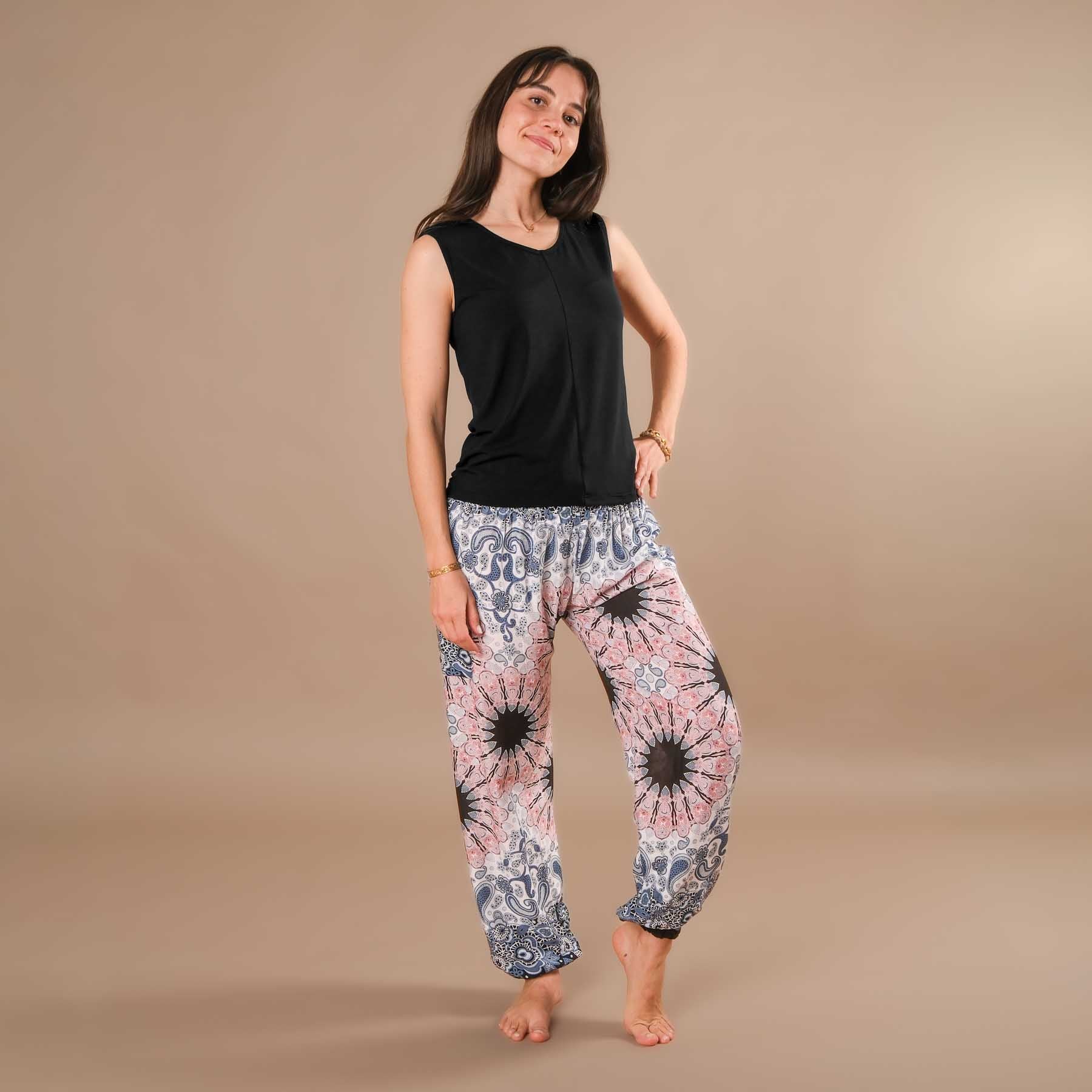 Canotta con scollo a V Classy Swiss made nera