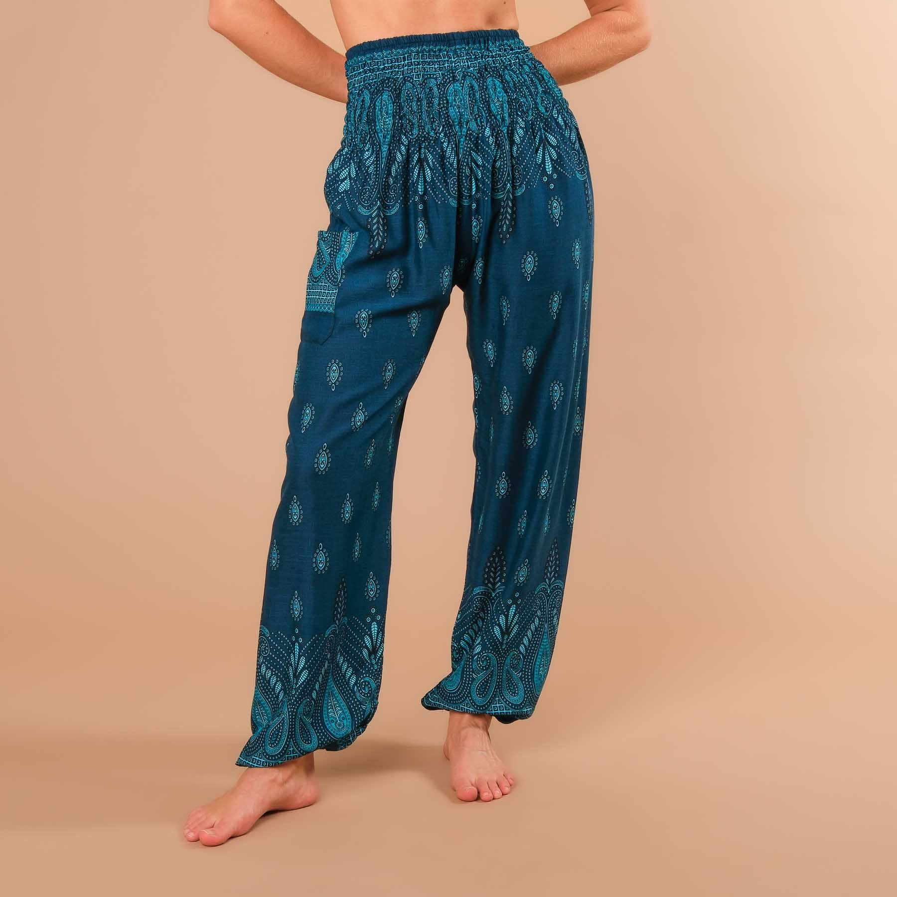 Yoga Haremshose Bliss petrol