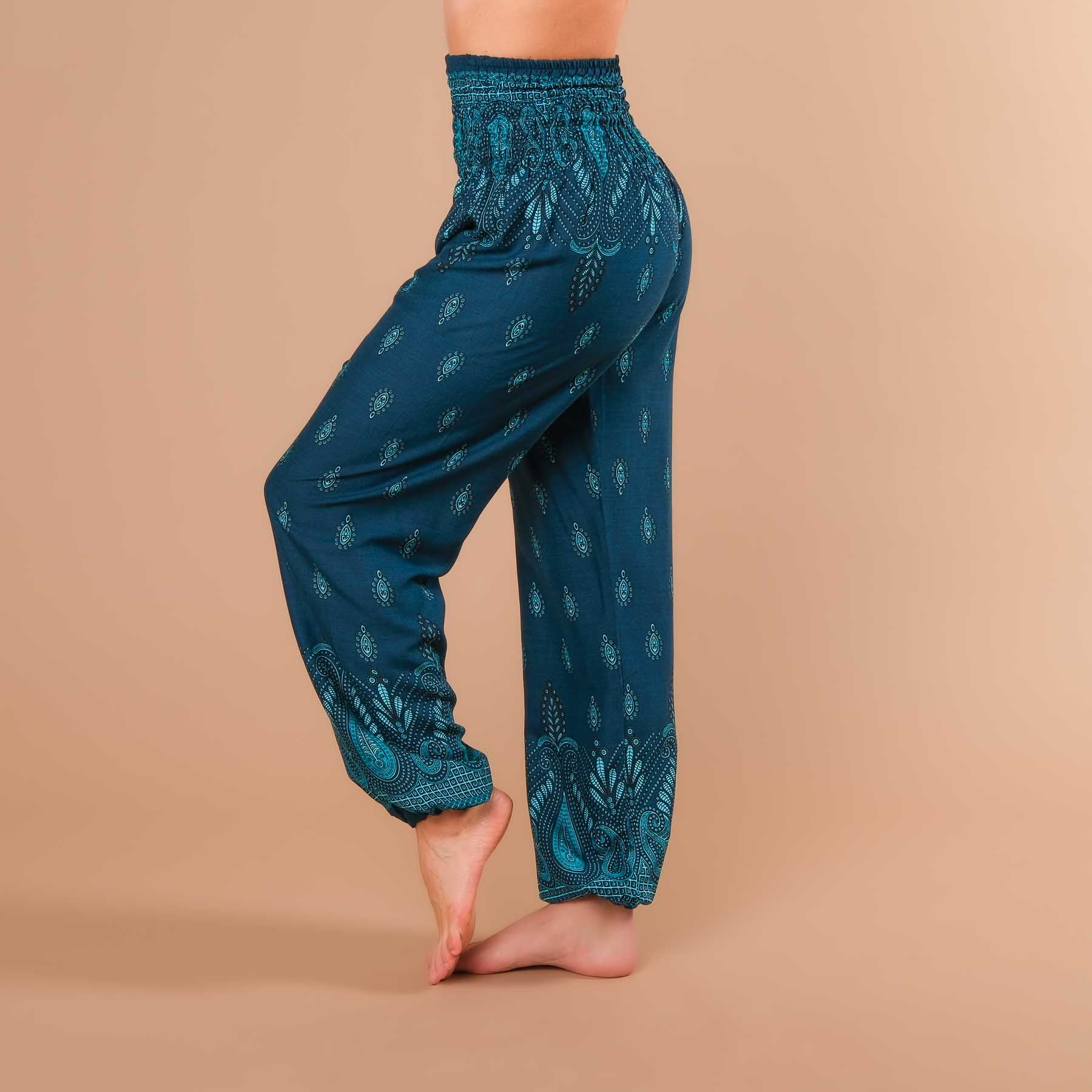 Yoga Haremshose Bliss petrol