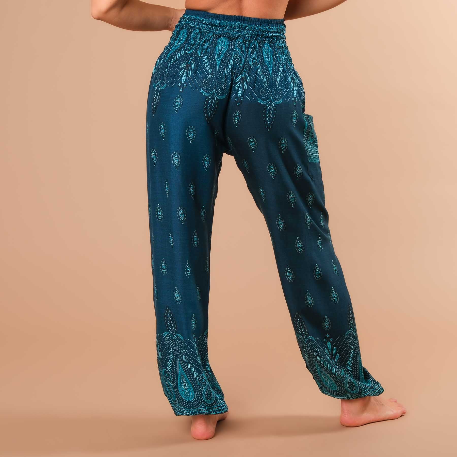 Yoga Haremshose Bliss petrol