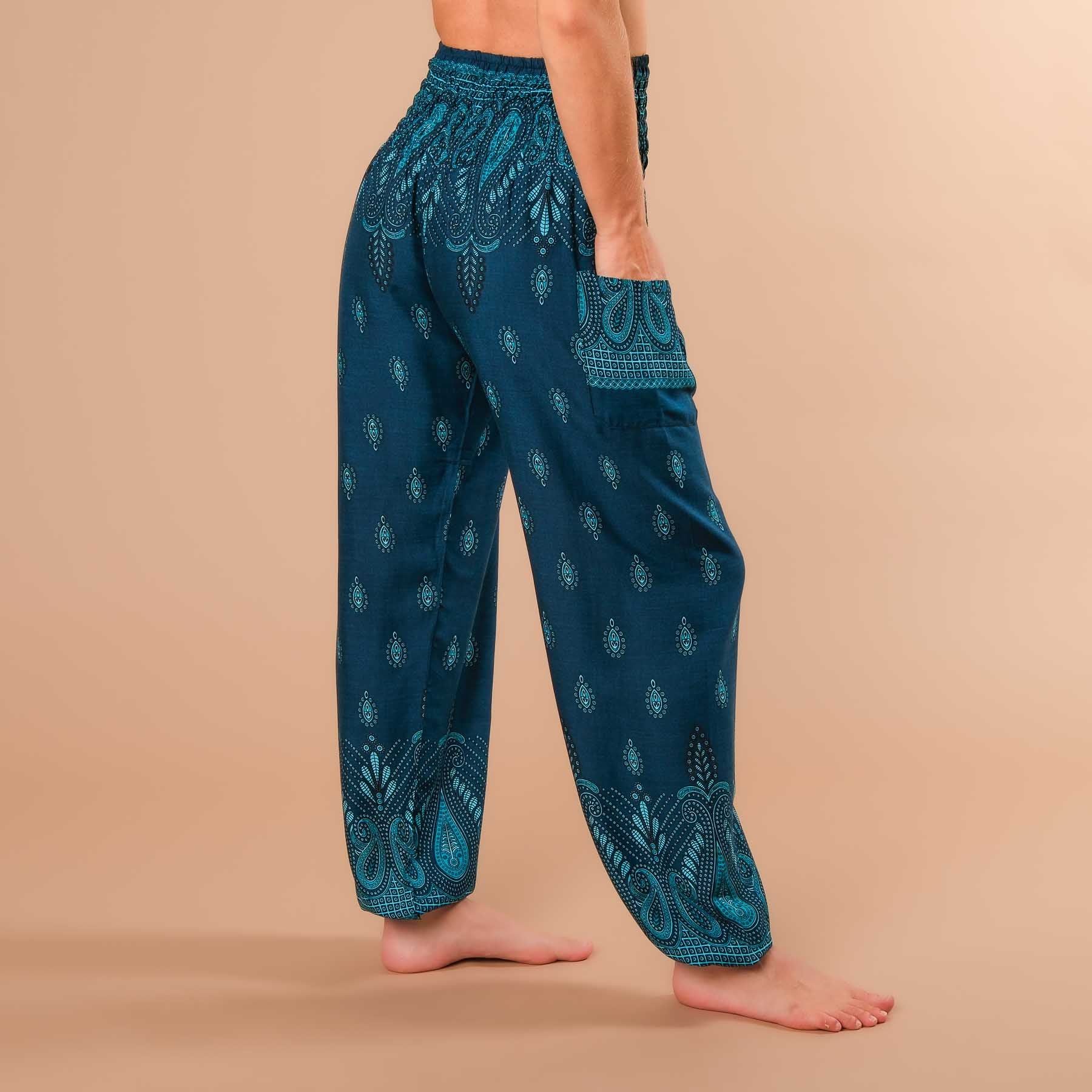 Yoga Haremshose Bliss petrol