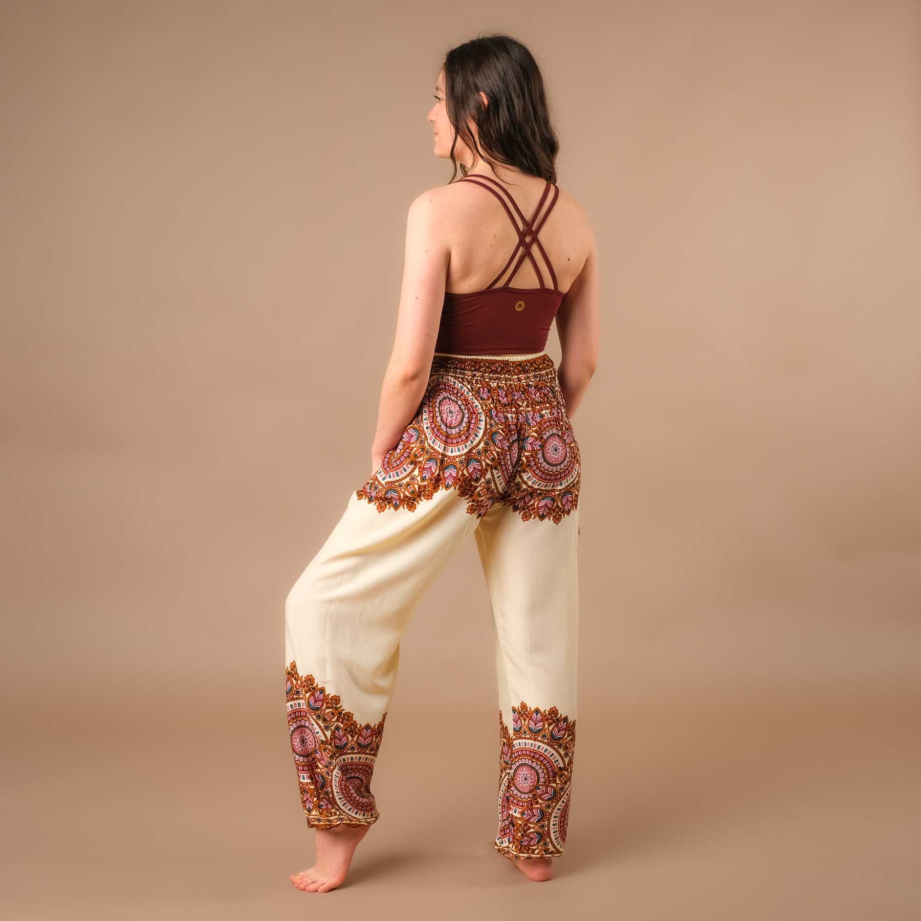 Yoga Haremshose Jaipur Boho Pants ecru