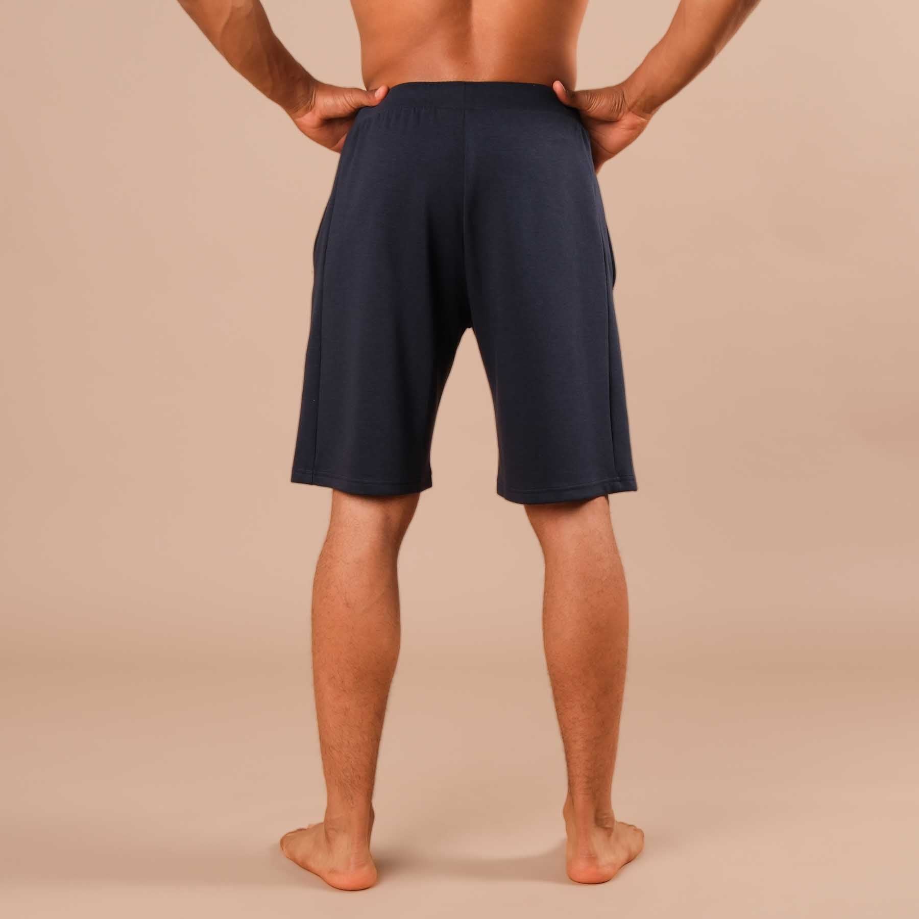 Herren Yoga Shorts navy