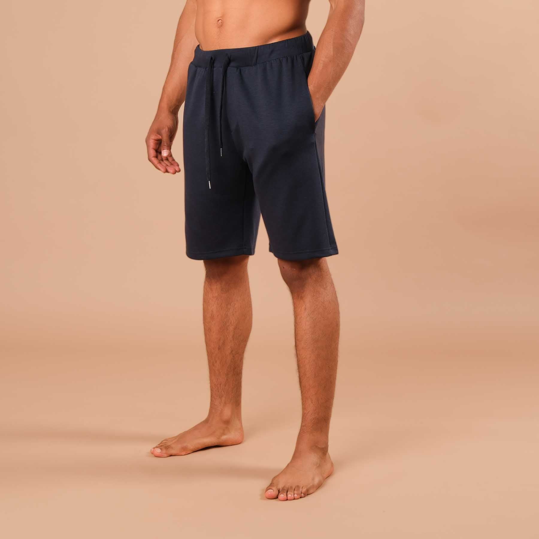 Herren Yoga Shorts navy