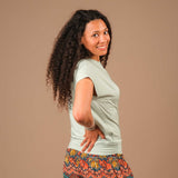 Yoga Shirt Comfy kurzarm nachhaltig in der Schweiz hergestellt mint