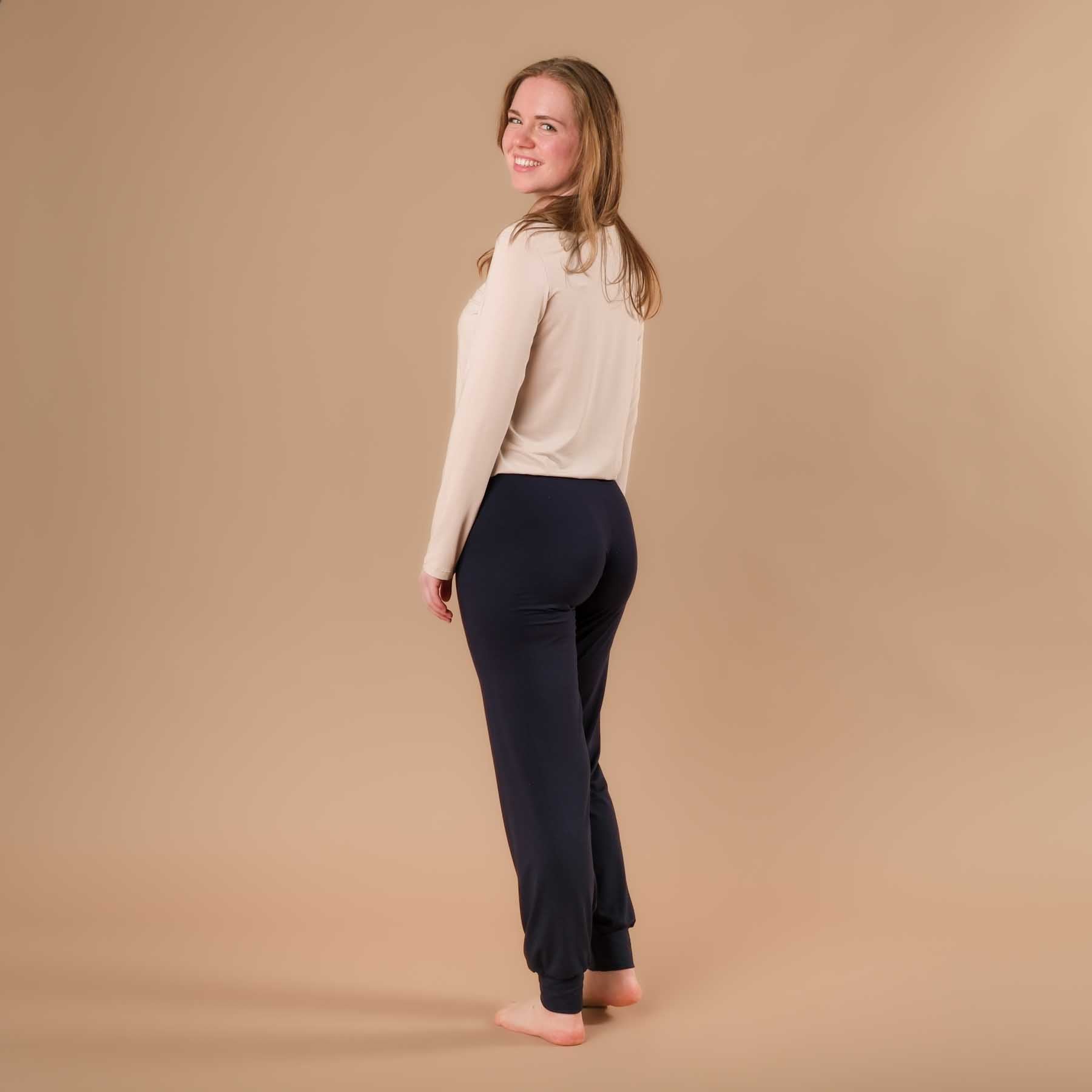 Yoga Shirt Comfy langarm sand