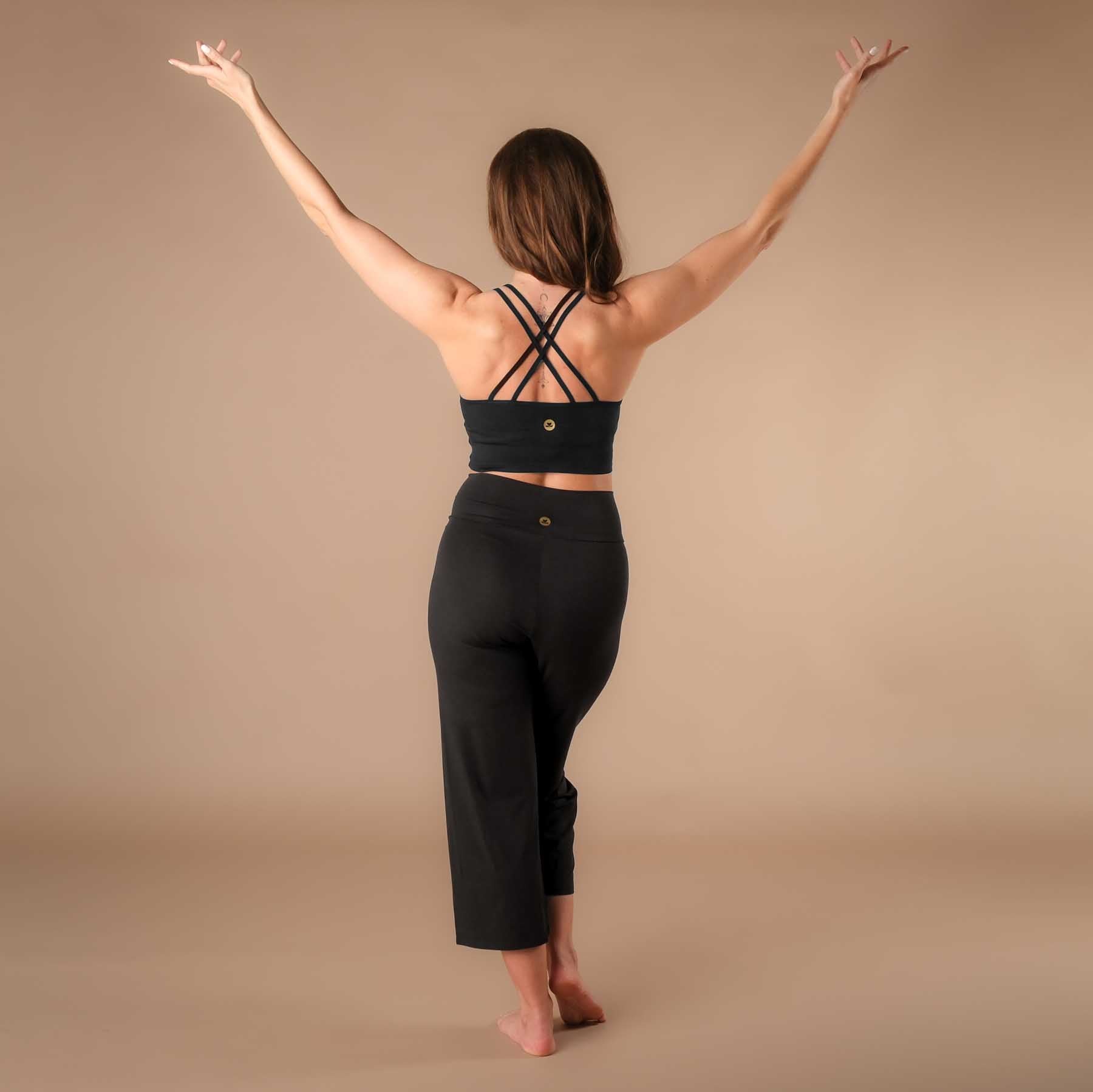 Yoga Sommer Culotte Comfy schwarz