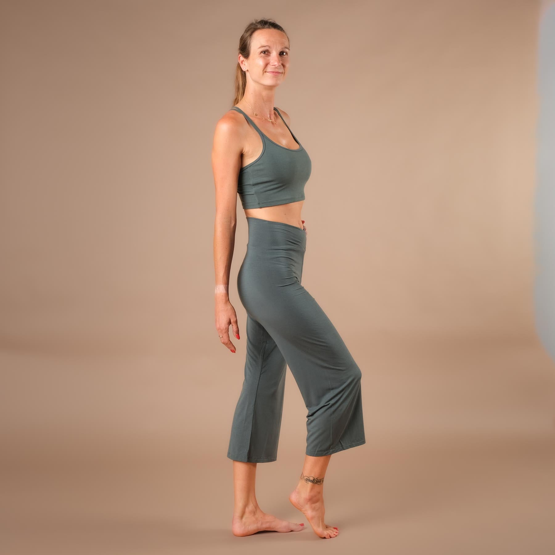 Yoga Sommer Culotte Comfy smaragd