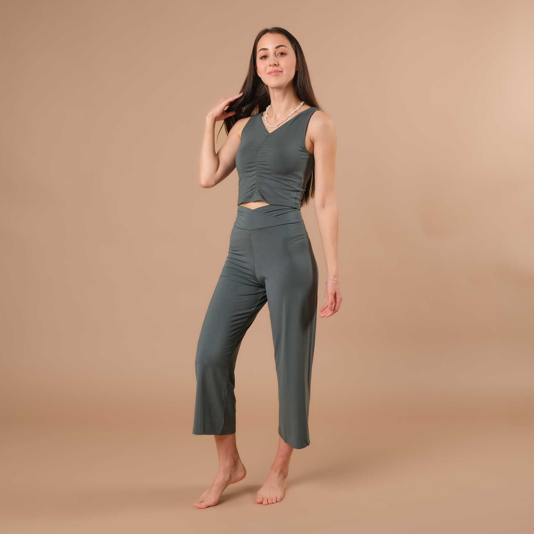 Yoga Sommer Culotte Comfy smaragd