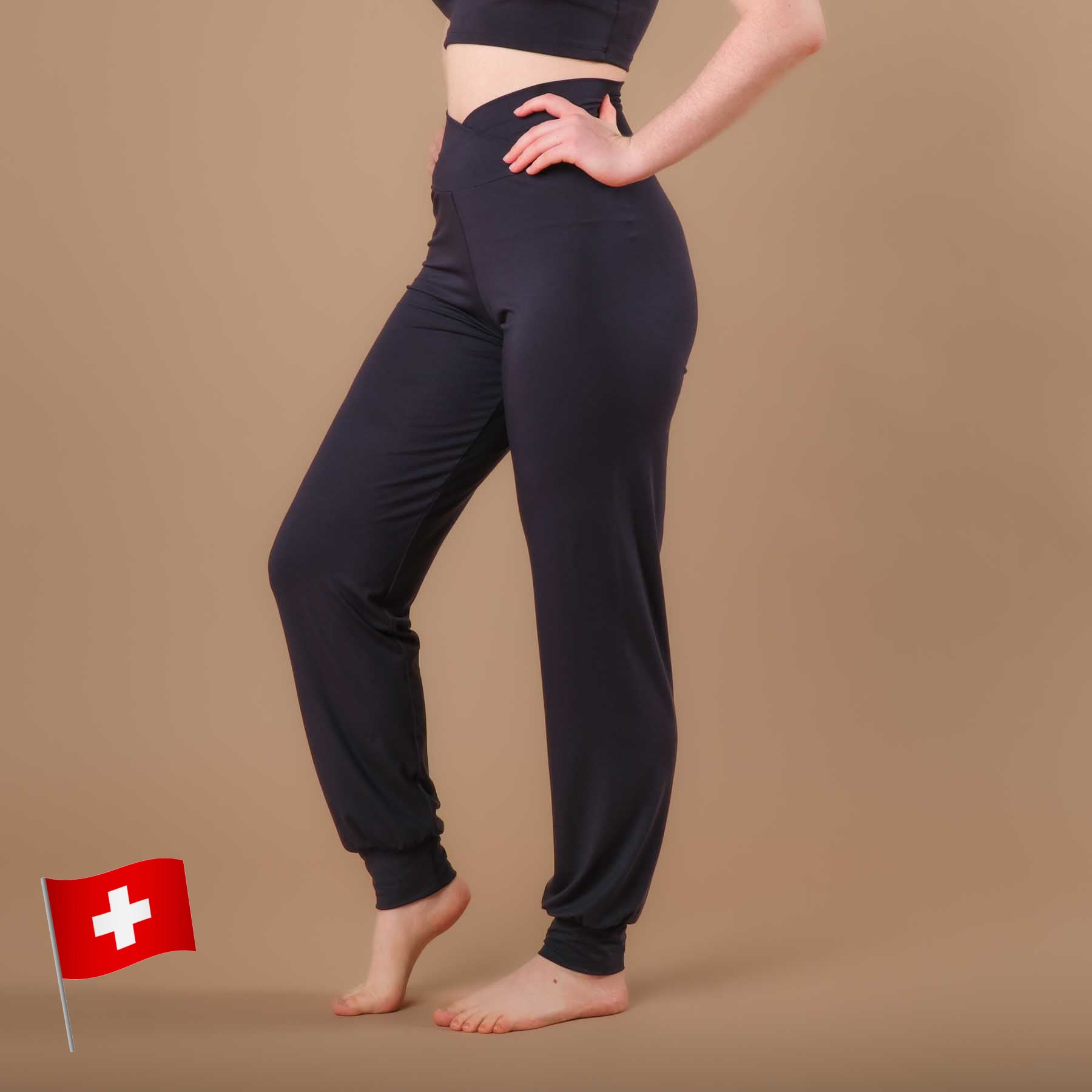 Yoga Hose Viki lockere Yogahose navy