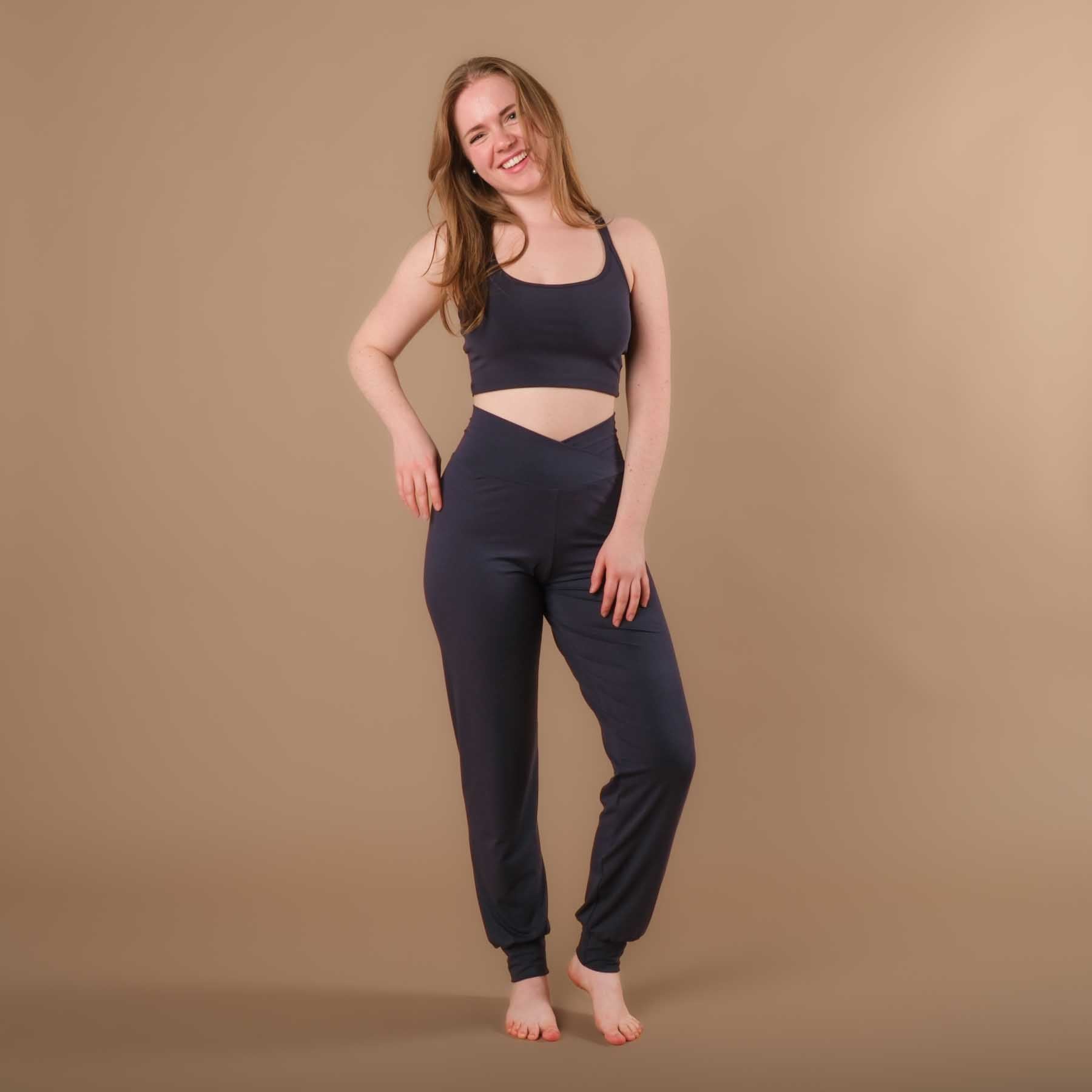 Yoga Hose Viki lockere Yogahose navy