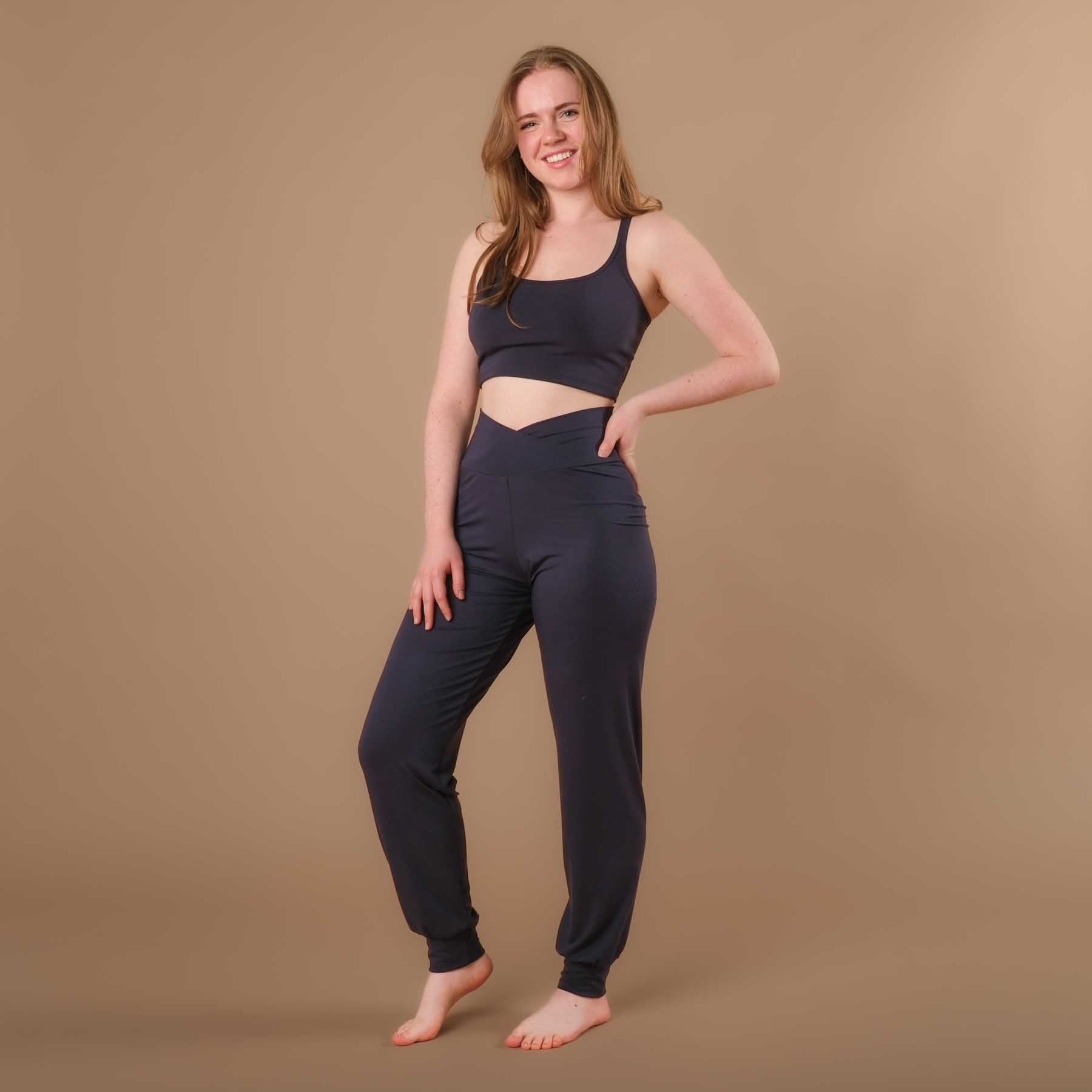 Yoga Hose Viki lockere Yogahose navy