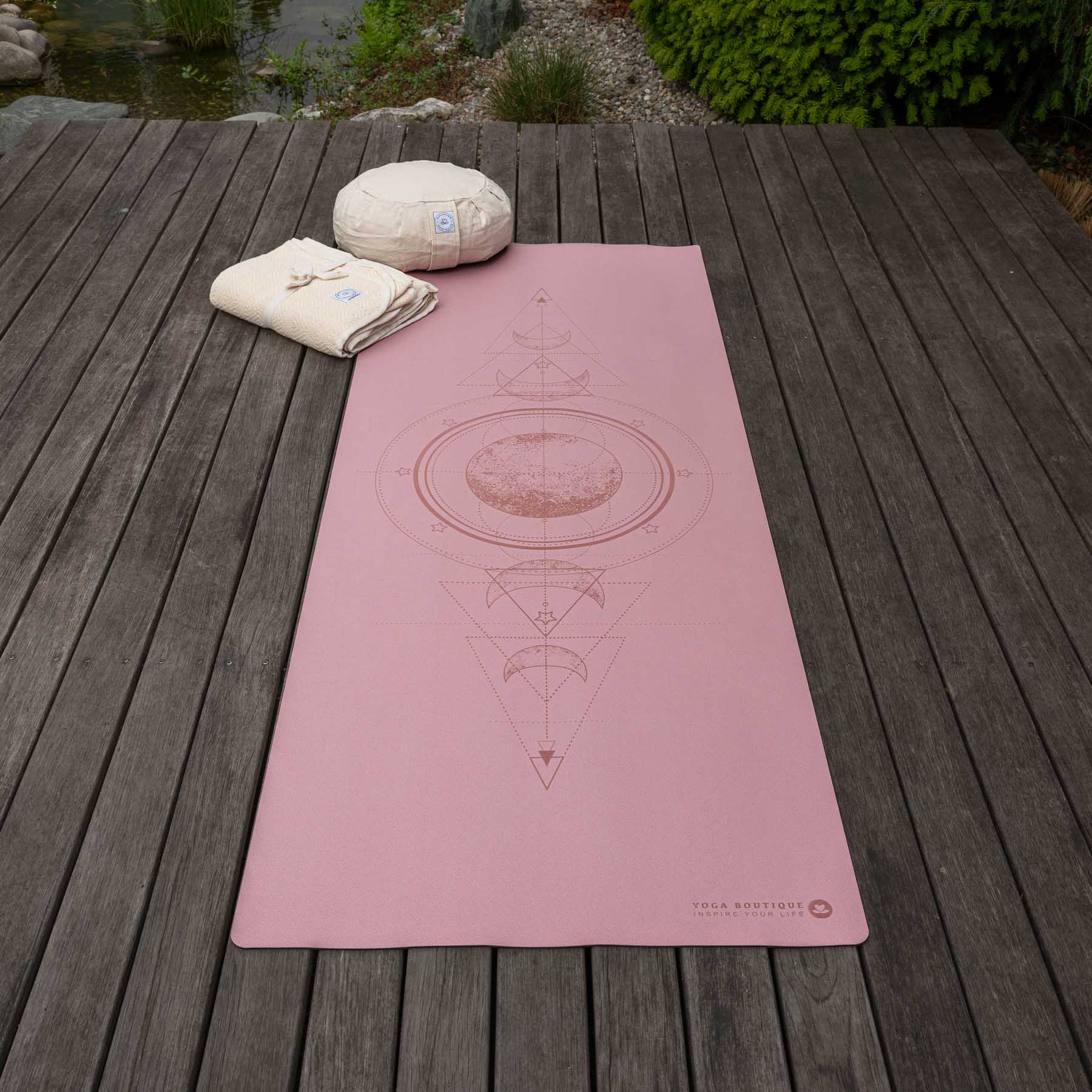 Yogamatte SuperGrip 2.0 Moon rosa