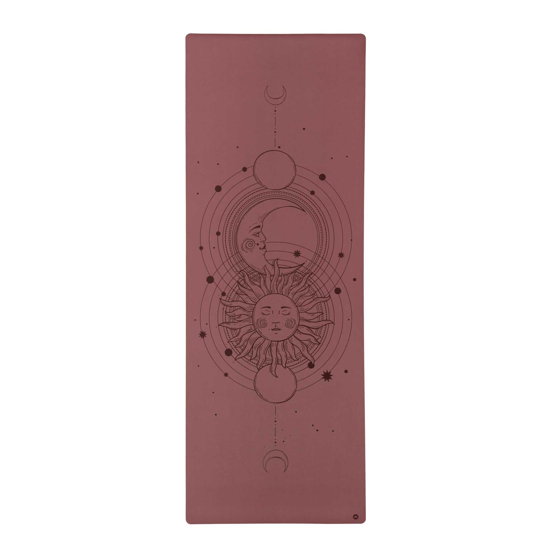 Yogamatte SuperGrip 2.0 Cosmos rutschfeste Yogamatte berry