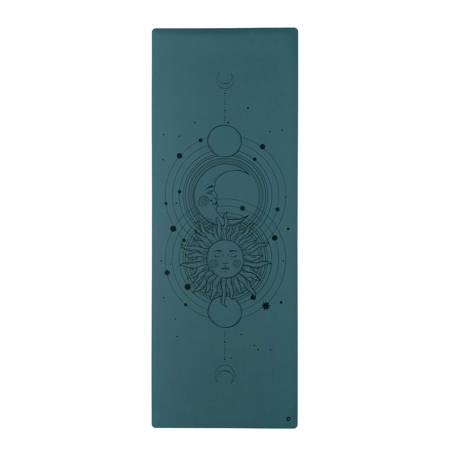 Yogamatte SuperGrip 2.0 Cosmos rutschfeste Yogamatte petrol