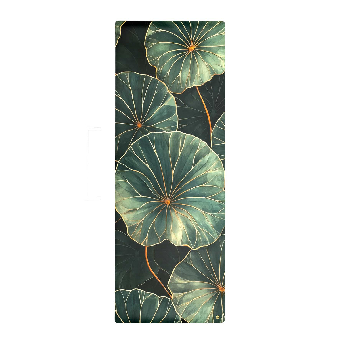 Yogamatte SuperGrip Design Water Lily sehr rutschfest und nachhaltig 
