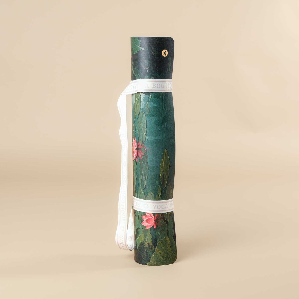 Rutschfeste Yogamatte SuperGrip Design Zen Garden mit Kranich
