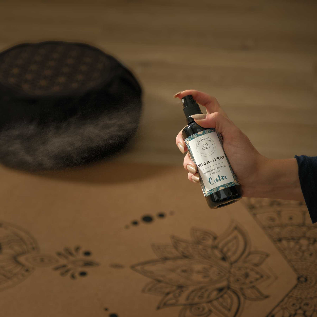 Yogamatten Spray und Raum Spray Calm Bio