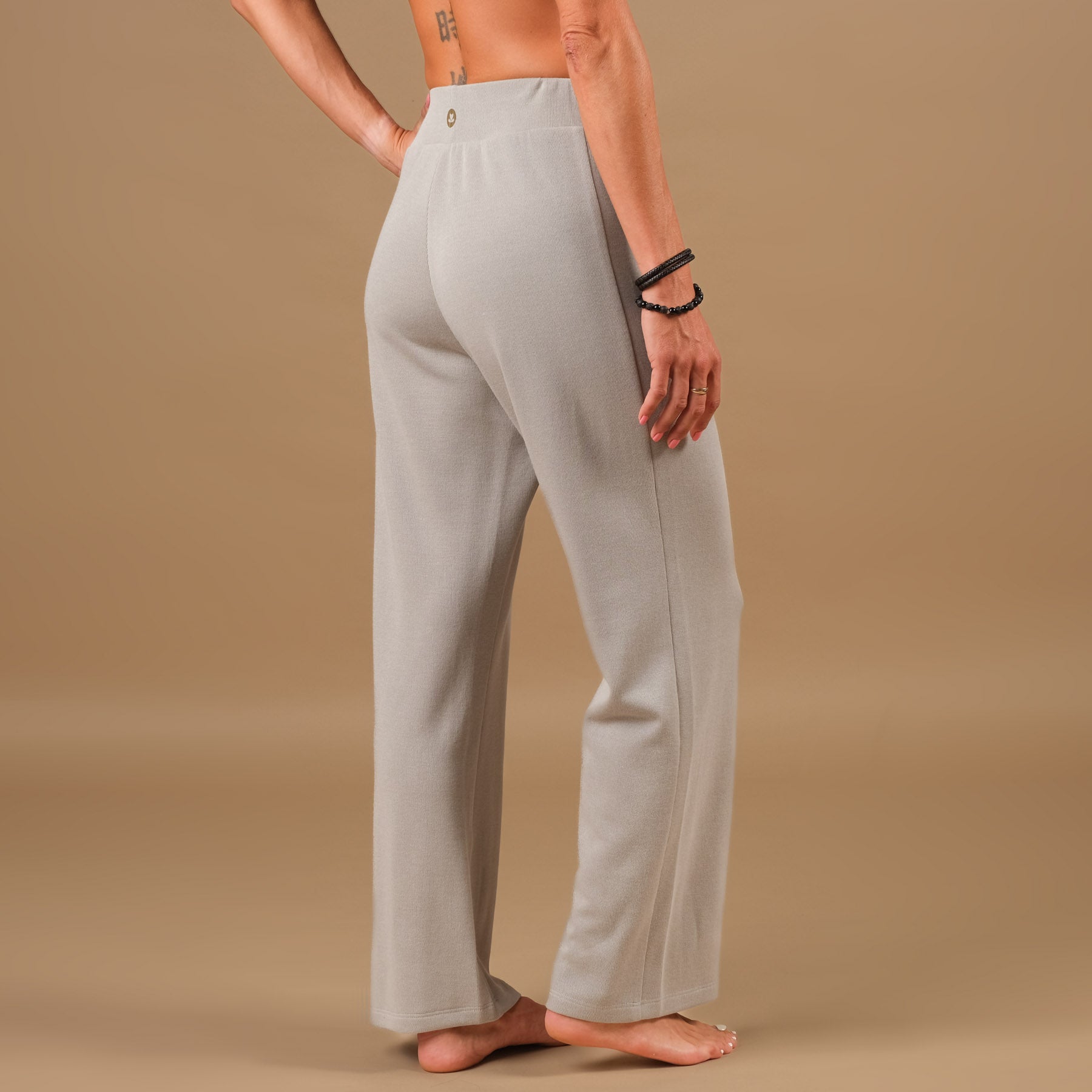 Yoga Culotte weite Hose Cosy Swiss made grau