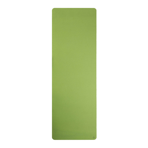 Yogamatte aus TPE grün, extra leicht, ohne PVC, umweltfreundlich, 6mm dick