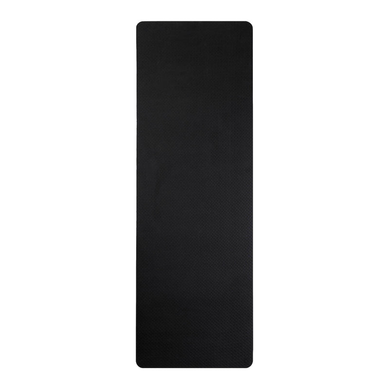 Yogamatte aus TPE schwarz, extra leicht, ohne PVC, umweltfreundlich, 6mm dick
