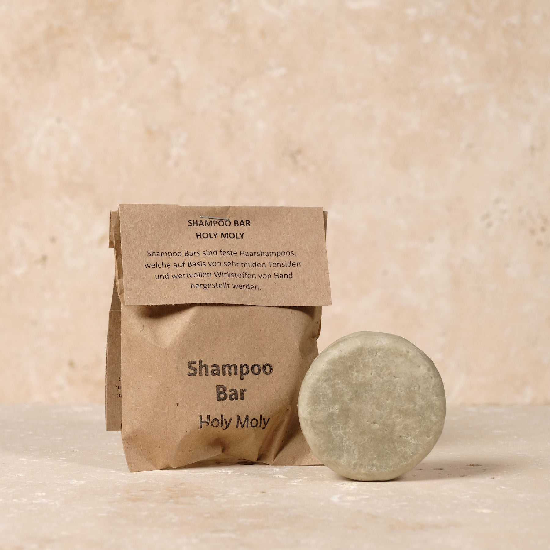 Nachhaltige Zero Waste Haarseife - Shampoo Bar - Holy Moly