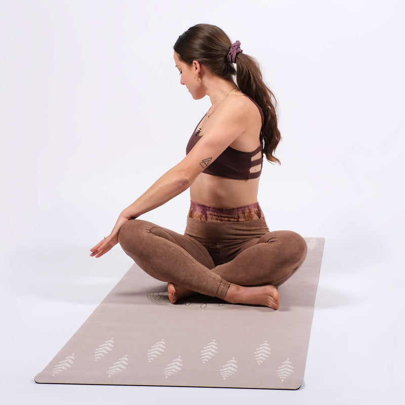 Yoga Leggings Flip Flop Batik chocolate