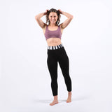 Yoga Leggings Flip Flop Batik schwarz