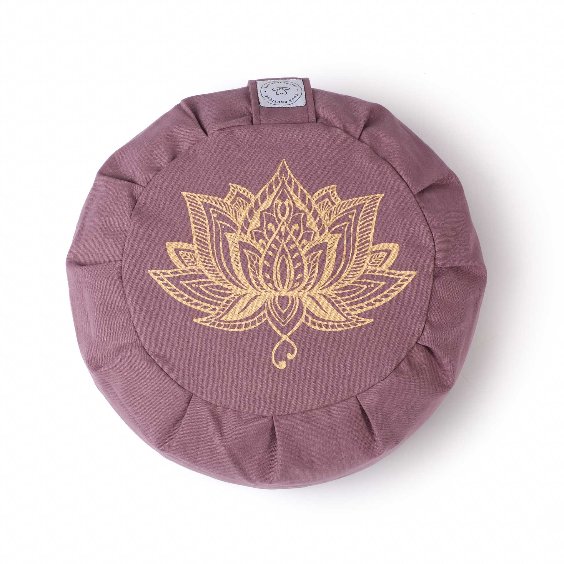 Meditationskissen Zafu Lotus lavendel