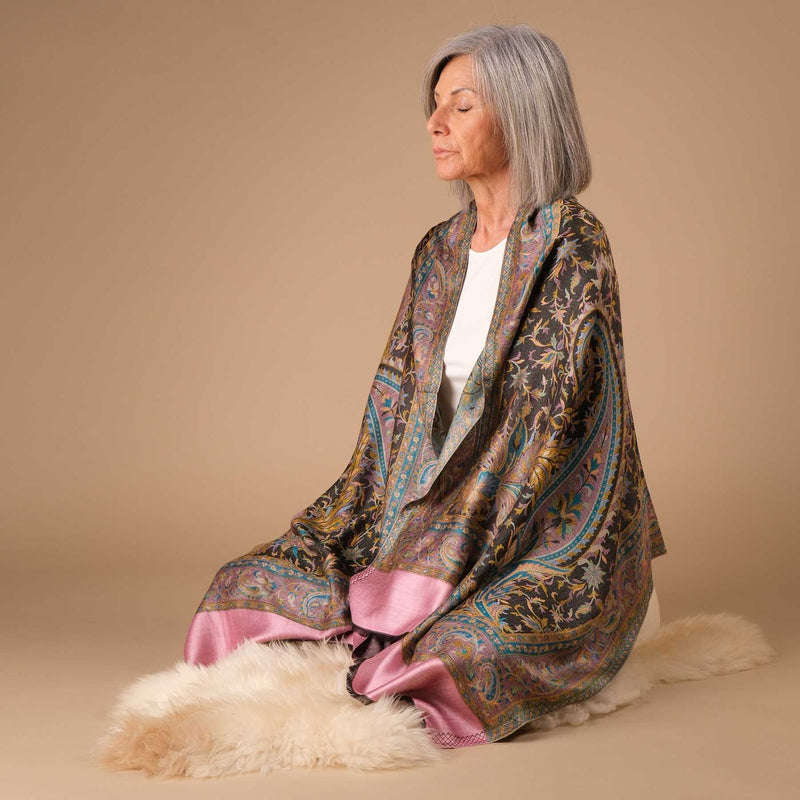 Meditationstuch Schal aus Modal Eleonore