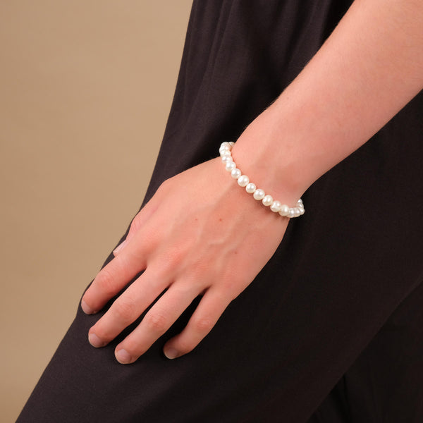 Perlen Armband Elegance echte Süsswasserperlen