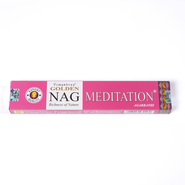 Räucherstäbchen Golden Nag Meditation – Yoga Boutique