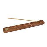 Räucherstäbchenhalter aus Holz Buddha
