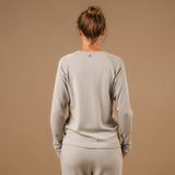 Yoga Sweatshirt unisex Cosy grau