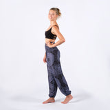 Yoga Haremshose Boho Pants Indian Summer schwarz