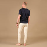 Herren Yoga Shirt Supima Cotton Baumwolle navy blau