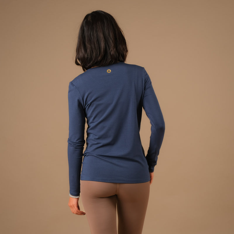 Yoga Shirt Classy langarm: Perfektes Basic Shirt made in