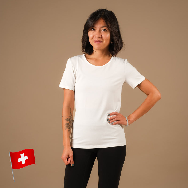 Yoga Shirt Classy kurzarm: Perfektes Basic Shirt made in Switzerland – Yoga  Boutique