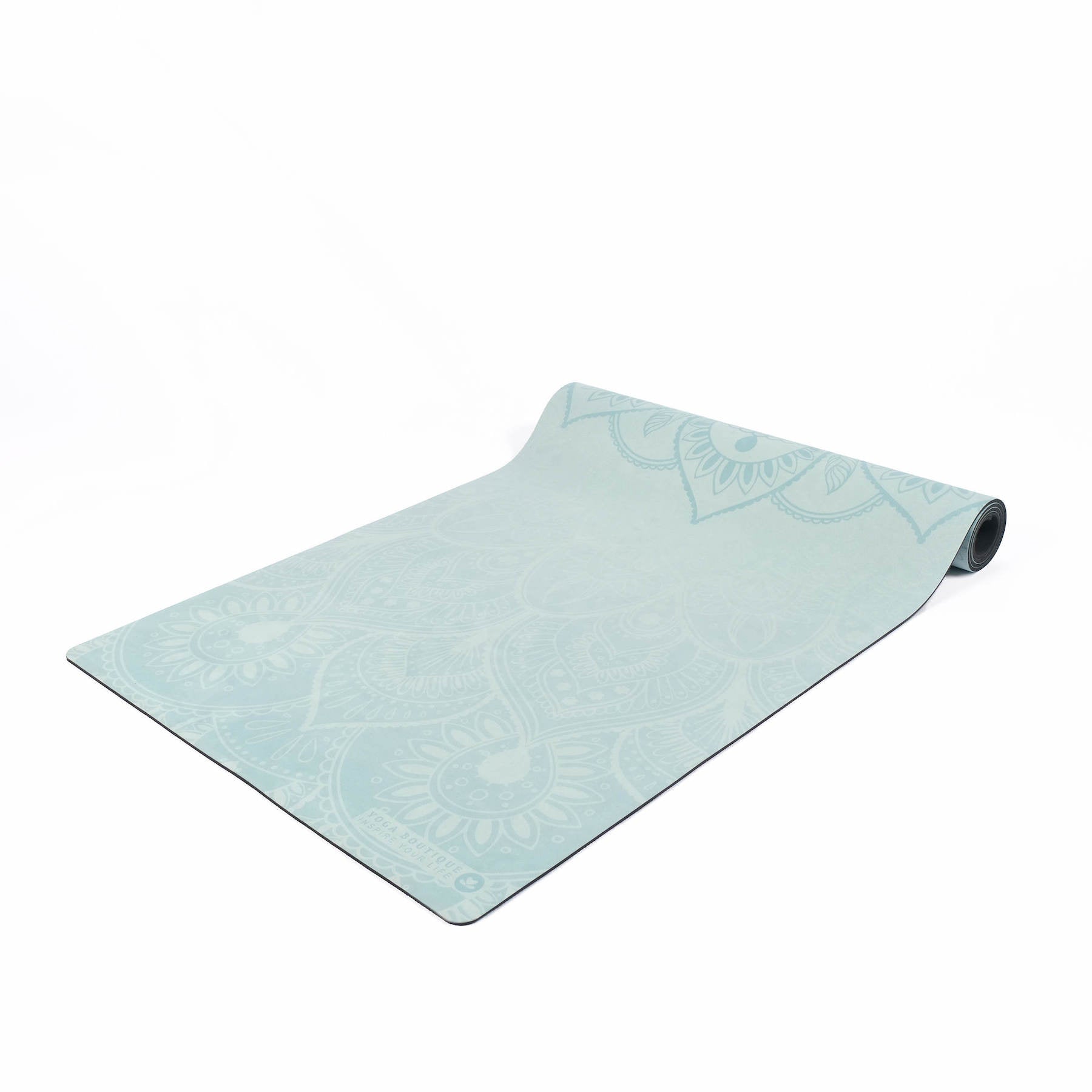 Yogamatte Velours Mandala mint