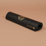 Yogamatte SuperGrip 2.0 Chakras schwarz mit gold Print