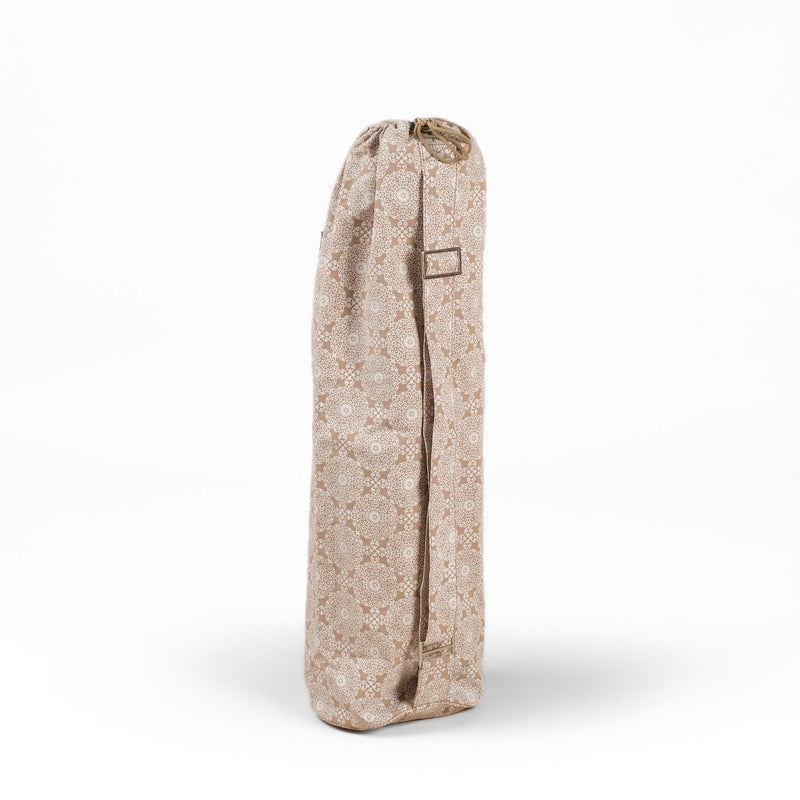 Yogamatten Tasche Rajasthan aus Bio Baumwolle sand