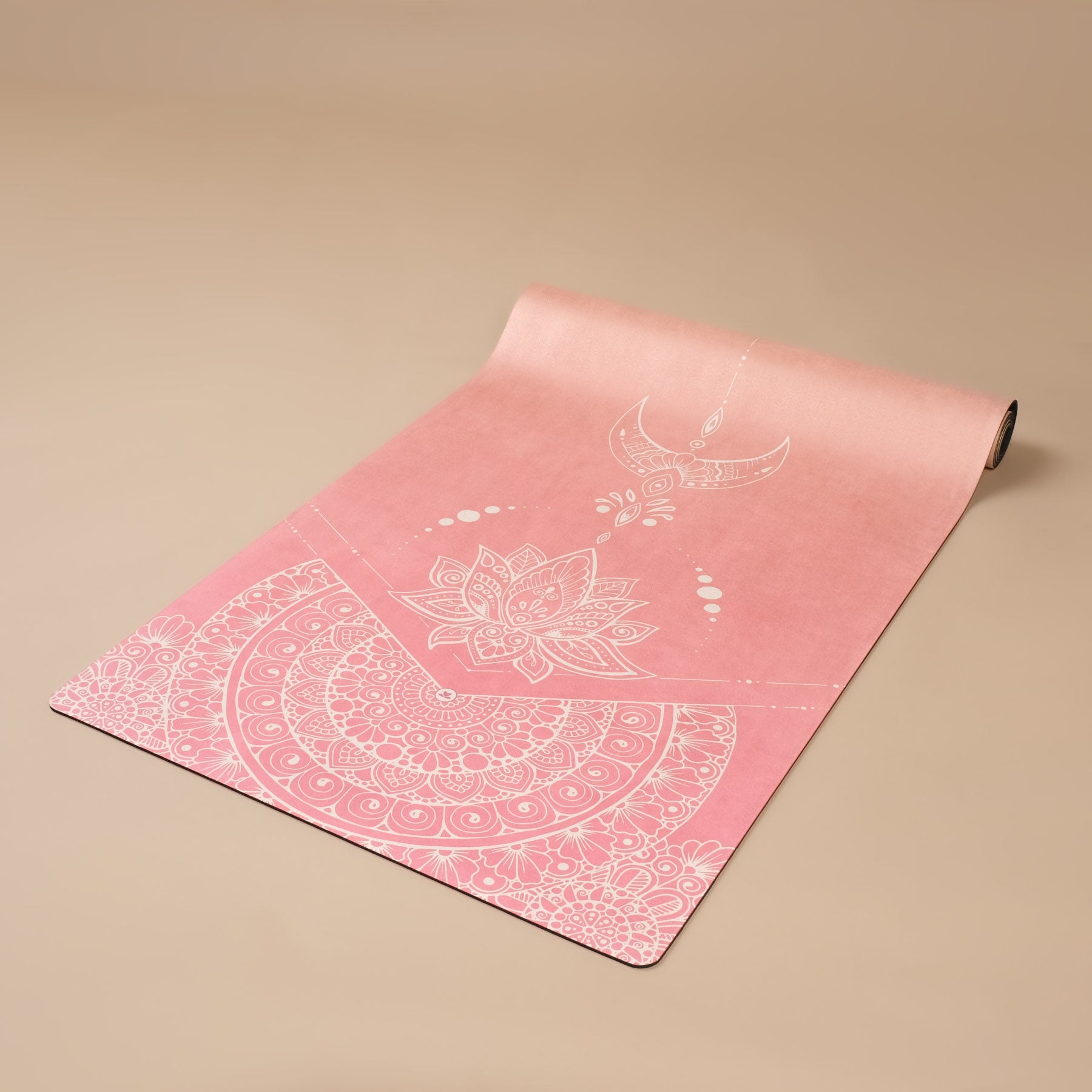 Yogamatte Velours Mimo apricot