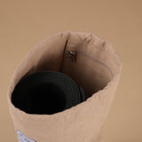 Yogamatte-Tasche Lotus aus Bio Baumwolle sand