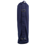 Yogamatte-Tasche Lotus aus Baumwolle Navy blau